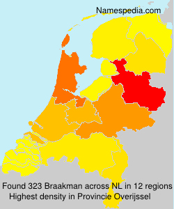 Surname Braakman in Netherlands Surname Braakman in Netherlands