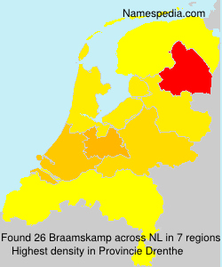 Surname Braamskamp in Netherlands Surname Braamskamp in Netherlands