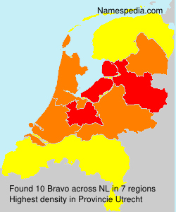 Surname Bravo in Netherlands Surname Bravo in Netherlands