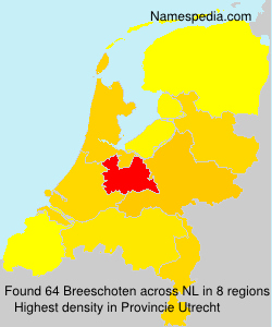 Surname Breeschoten in Netherlands Surname Breeschoten in Netherlands