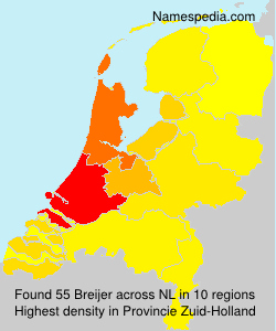 Surname Breijer in Netherlands Surname Breijer in Netherlands