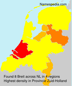 Surname Breit in Netherlands Surname Breit in Netherlands