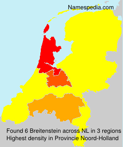 Surname Breitenstein in Netherlands Surname Breitenstein in Netherlands