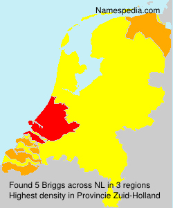 Surname Briggs in Netherlands Surname Briggs in Netherlands