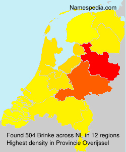 Surname Brinke in Netherlands Surname Brinke in Netherlands