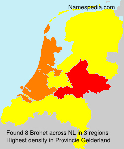Surname Brohet in Netherlands Surname Brohet in Netherlands