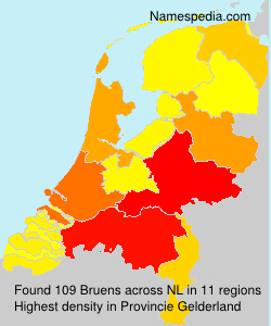 Surname Bruens in Netherlands Surname Bruens in Netherlands