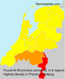 Surname Brummans in Netherlands Surname Brummans in Netherlands
