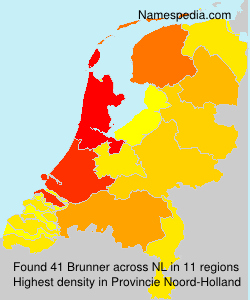 Surname Brunner in Netherlands Surname Brunner in Netherlands