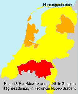 Surname Buczkiewicz in Netherlands Surname Buczkiewicz in Netherlands