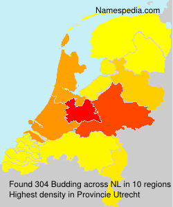 Surname Budding in Netherlands Surname Budding in Netherlands
