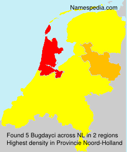 Surname Bugdayci in Netherlands Surname Bugdayci in Netherlands