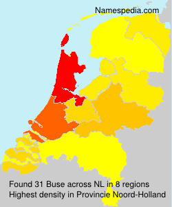Surname Buse in Netherlands Surname Buse in Netherlands