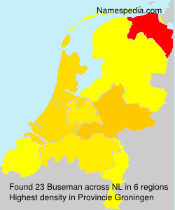 Surname Buseman in Netherlands Surname Buseman in Netherlands