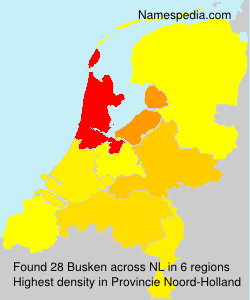 Surname Busken in Netherlands Surname Busken in Netherlands