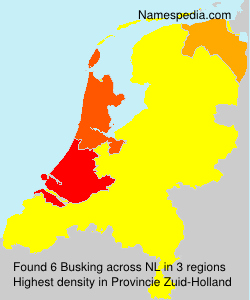Surname Busking in Netherlands Surname Busking in Netherlands