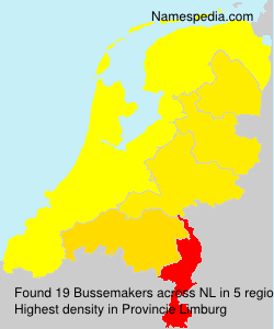 Surname Bussemakers in Netherlands Surname Bussemakers in Netherlands