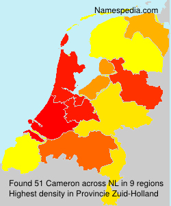 Surname Cameron in Netherlands Surname Cameron in Netherlands