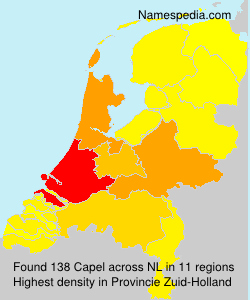 Surname Capel in Netherlands Surname Capel in Netherlands