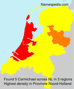Surname Carmichael in Netherlands Surname Carmichael in Netherlands