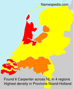 Surname Carpenter in Netherlands Surname Carpenter in Netherlands