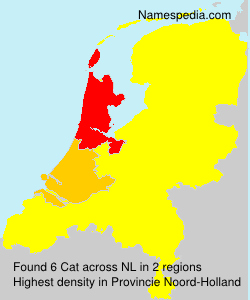 Surname Cat in Netherlands Surname Cat in Netherlands