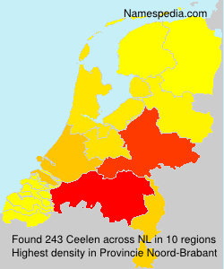 Surname Ceelen in Netherlands Surname Ceelen in Netherlands