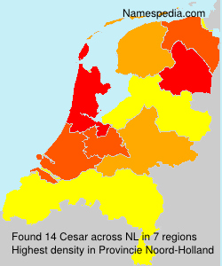Surname Cesar in Netherlands Surname Cesar in Netherlands