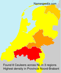 Surname Ceuleers in Netherlands Surname Ceuleers in Netherlands