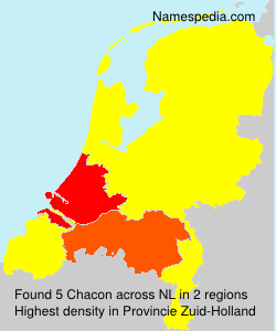 Surname Chacon in Netherlands Surname Chacon in Netherlands
