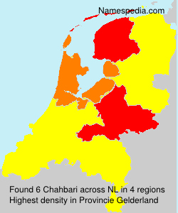 Surname Chahbari in Netherlands Surname Chahbari in Netherlands