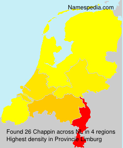Surname Chappin in Netherlands Surname Chappin in Netherlands