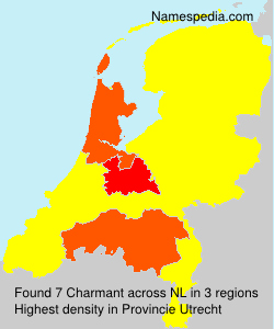 Surname Charmant in Netherlands Surname Charmant in Netherlands
