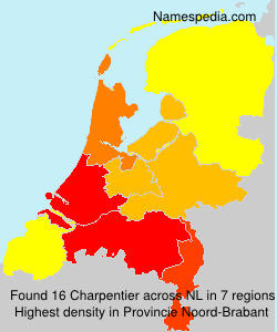 Surname Charpentier in Netherlands Surname Charpentier in Netherlands