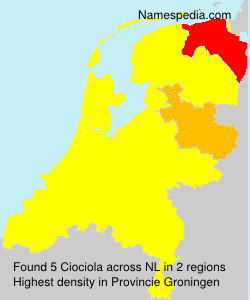 Surname Ciociola in Netherlands Surname Ciociola in Netherlands