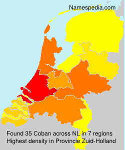 Surname Coban in Netherlands Surname Coban in Netherlands