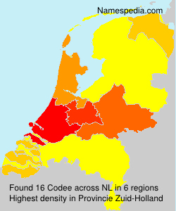 Surname Codee in Netherlands Surname Codee in Netherlands