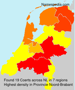Surname Coerts in Netherlands Surname Coerts in Netherlands