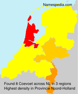 Surname Coevoet in Netherlands Surname Coevoet in Netherlands