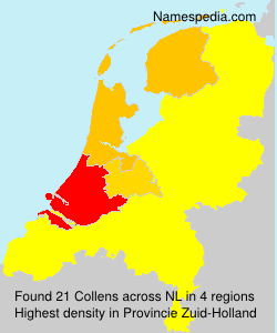 Surname Collens in Netherlands Surname Collens in Netherlands