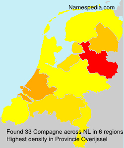 Surname Compagne in Netherlands Surname Compagne in Netherlands