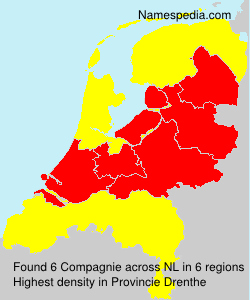 Surname Compagnie in Netherlands Surname Compagnie in Netherlands