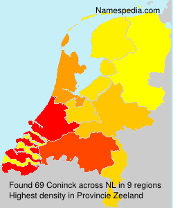 Surname Coninck in Netherlands Surname Coninck in Netherlands