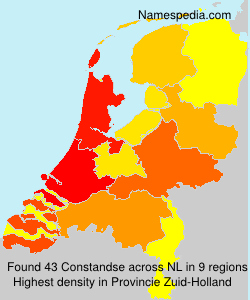 Surname Constandse in Netherlands Surname Constandse in Netherlands