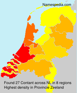 Surname Contant in Netherlands Surname Contant in Netherlands
