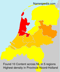 Surname Content in Netherlands Surname Content in Netherlands