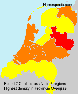 Surname Conti in Netherlands Surname Conti in Netherlands