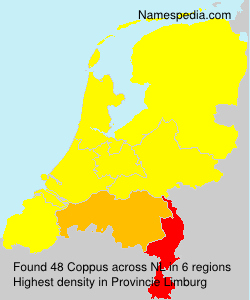 Surname Coppus in Netherlands Surname Coppus in Netherlands