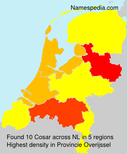 Surname Cosar in Netherlands Surname Cosar in Netherlands