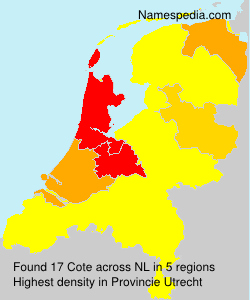 Surname Cote in Netherlands Surname Cote in Netherlands